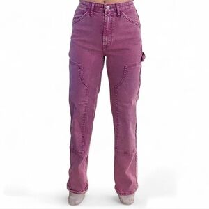 Wild Fable Women's Purple Carpenter Jeans